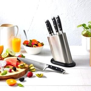 CUISINE PRO $429 Artisan Stahl Knife Block Set, 6 Piece
